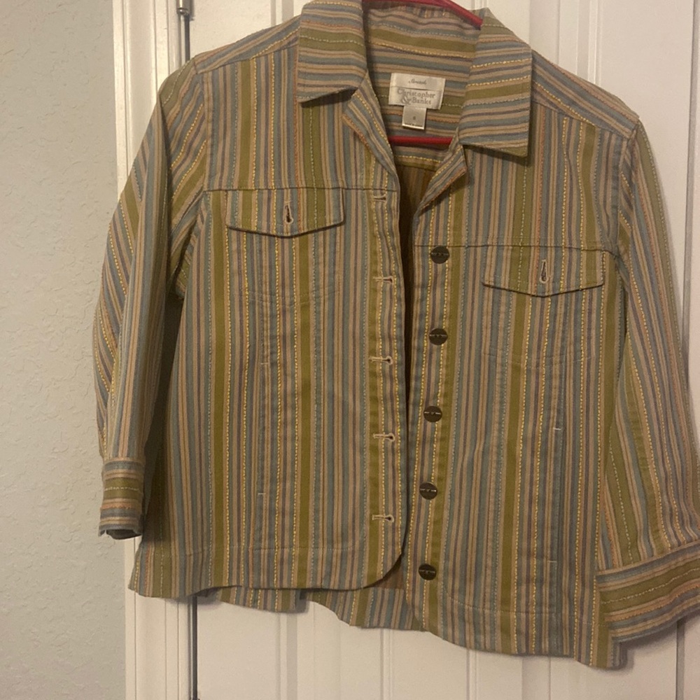 A multicolored jacket